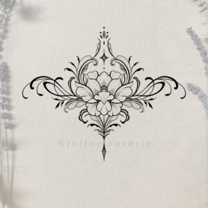 ornamental blooming lotus
