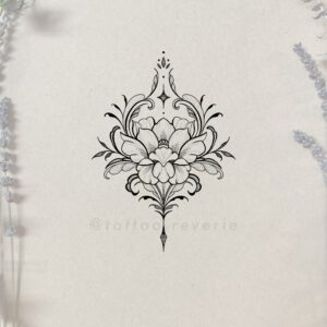 small ornamental blooming lotus